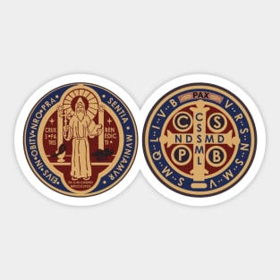 Medal of Saint Benedict Sticker